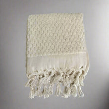 Load image into Gallery viewer, Hand Towel Pompom Turkish Terry Towel Silk Dervish Turkish Cotton Towels
