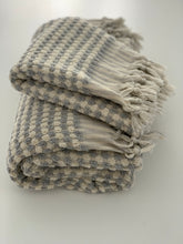 Load image into Gallery viewer, Hand Towel Pompom Turkish Terry Towel Silk Dervish Turkish Cotton Towels