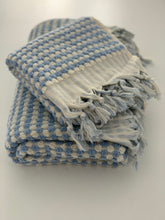 Load image into Gallery viewer, Hand Towel Pompom Turkish Terry Towel Silk Dervish Turkish Cotton Towels