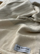 Load image into Gallery viewer, Lutti Turkish Bath Towel Grey Silk Dervish Turkish Cotton Towels