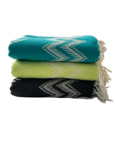 Load image into Gallery viewer, Trio Turkish Towel Silk Dervish Turkish Cotton Towels
