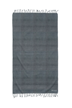 Load image into Gallery viewer, Stonewash Stripe Denim Turkish Towel Silk Dervish Turkish Cotton Towels
