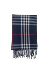 Load image into Gallery viewer, Unisex Men's Women's Check Tartan Plaid Scarf Shawl Silk Dervish Turkish Cotton Towels