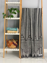 Load image into Gallery viewer, Folia Turkish Towel Black Silk Dervish Turkish Cotton Towels