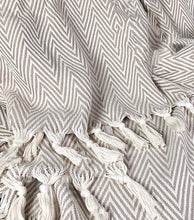 Load image into Gallery viewer, Manolia Throw Blanket XL Silk Dervish Turkish Cotton Towels

