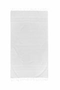 Classic Sultan White Turkish Towel Silk Dervish Turkish Cotton Towels