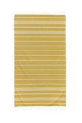 Classic Sultan Yellow Turkish Towel Silk Dervish Turkish Cotton Towels