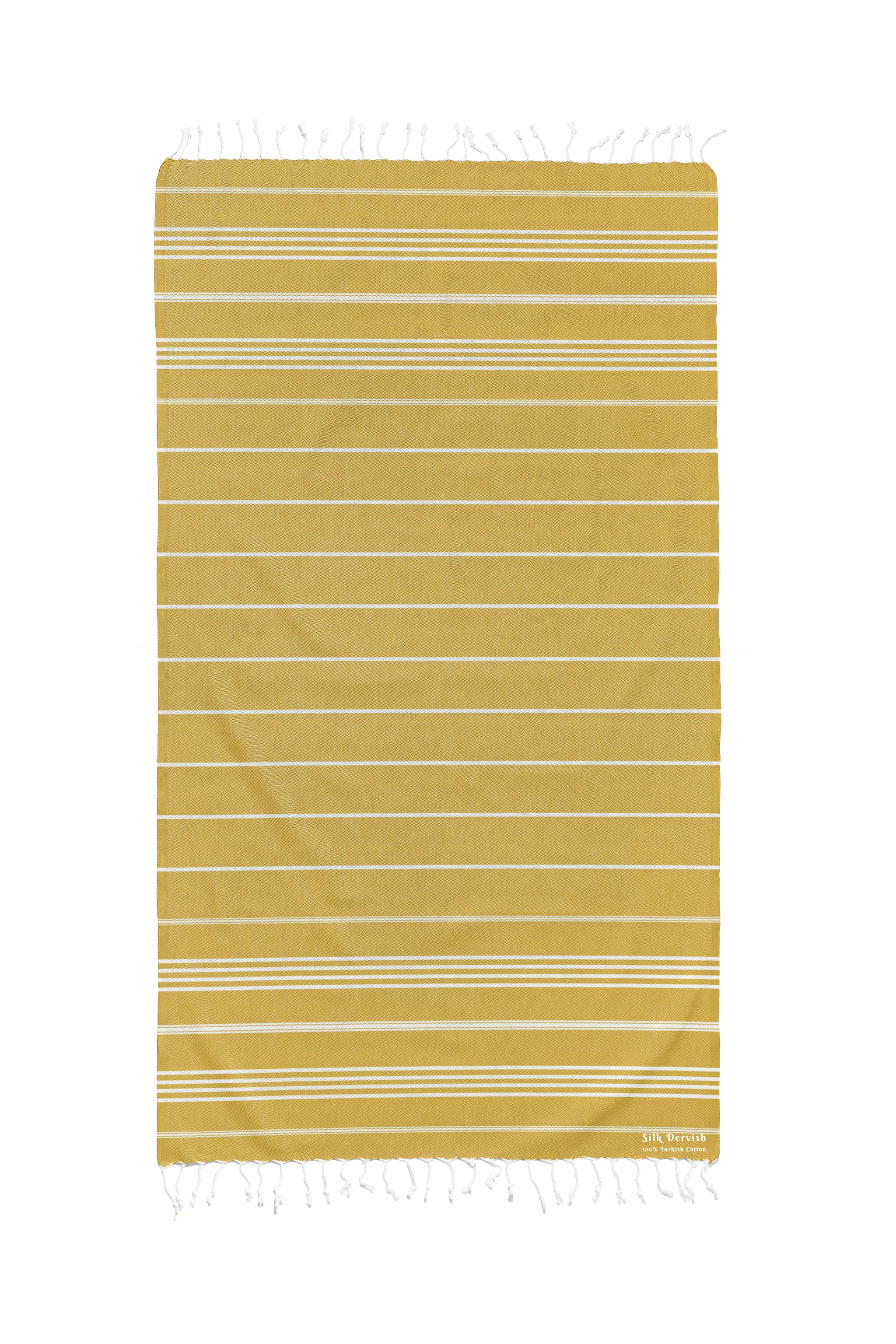Classic Sultan Yellow Turkish Towel | Silk Dervish Turkish Towels