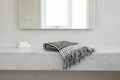 Hand Towel Pompom Turkish Terry Towel Silk Dervish Turkish Cotton Towels