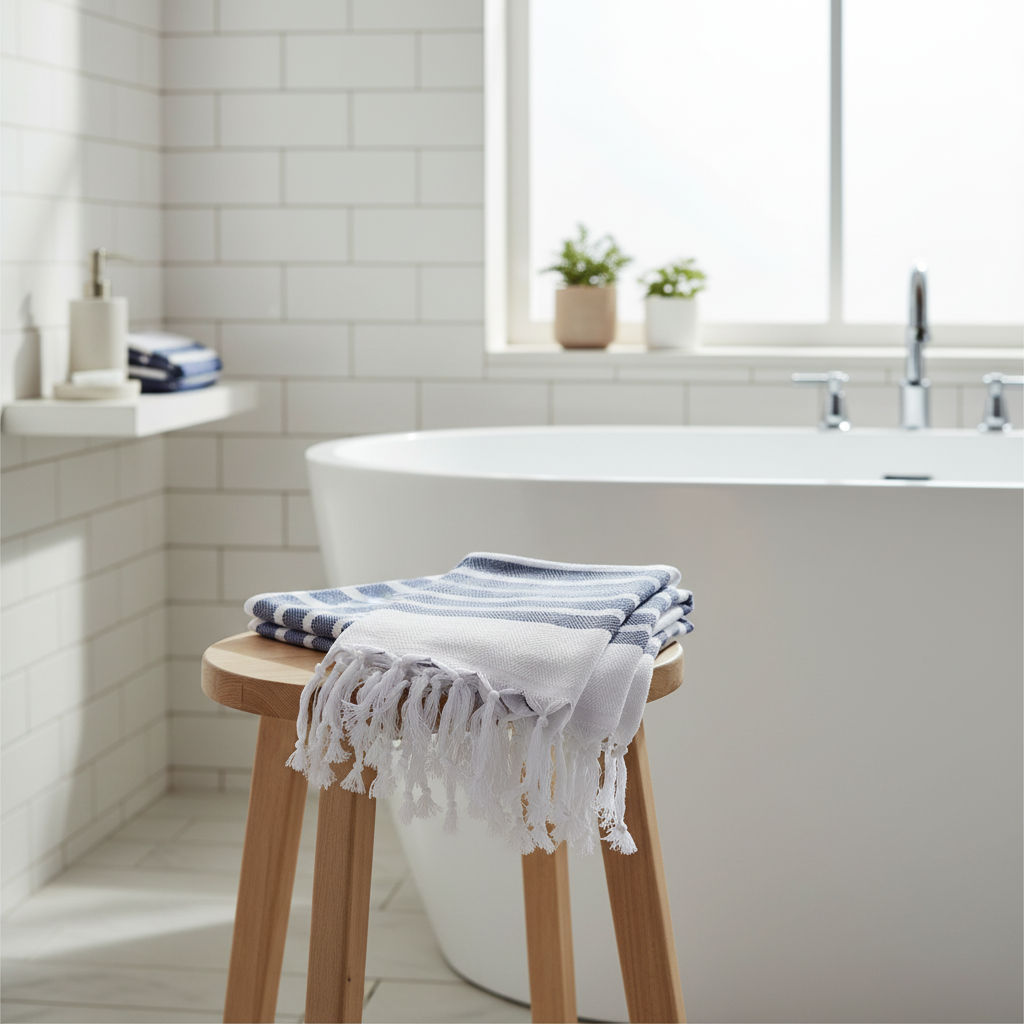 Soli Blue Turkish Towel Silk Dervish Turkish Cotton Towels