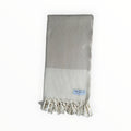 Chevron Diamond Beige Turkish Towel - Silk Dervish Turkish Towels Gold Coast Australia