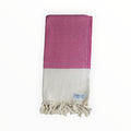 Chevron Diamond Pink Turkish Towel - Silk Dervish Turkish Towels Gold Coast Australia