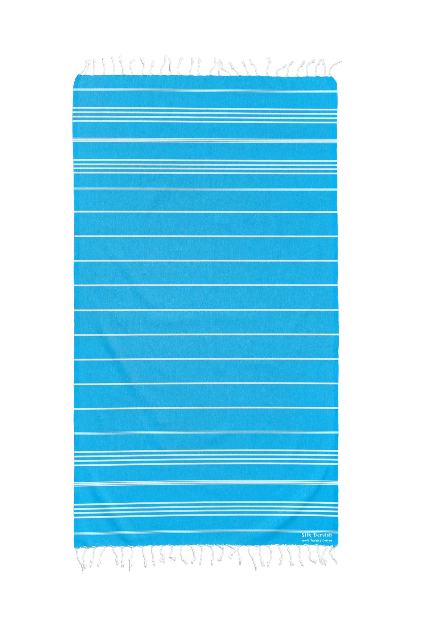 Classic Sultan Aqua Turkish Towel - Silk Dervish Turkish Towels Gold Coast Australia