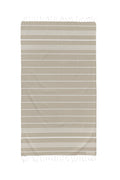 Classic Sultan Beige Turkish Towel - Silk Dervish Turkish Towels Gold Coast Australia