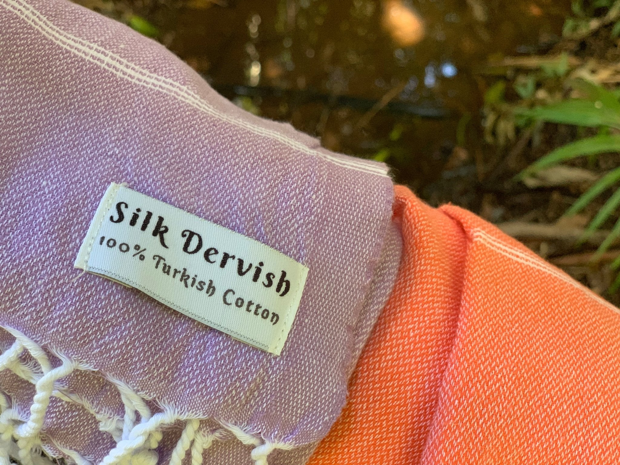 Classic Sultan Lilac Turkish Towel - Silk Dervish Turkish Towels Gold Coast Australia