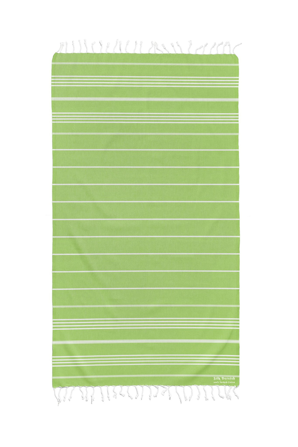 Classic Sultan Lime Turkish Towel - Silk Dervish Turkish Towels Gold Coast Australia