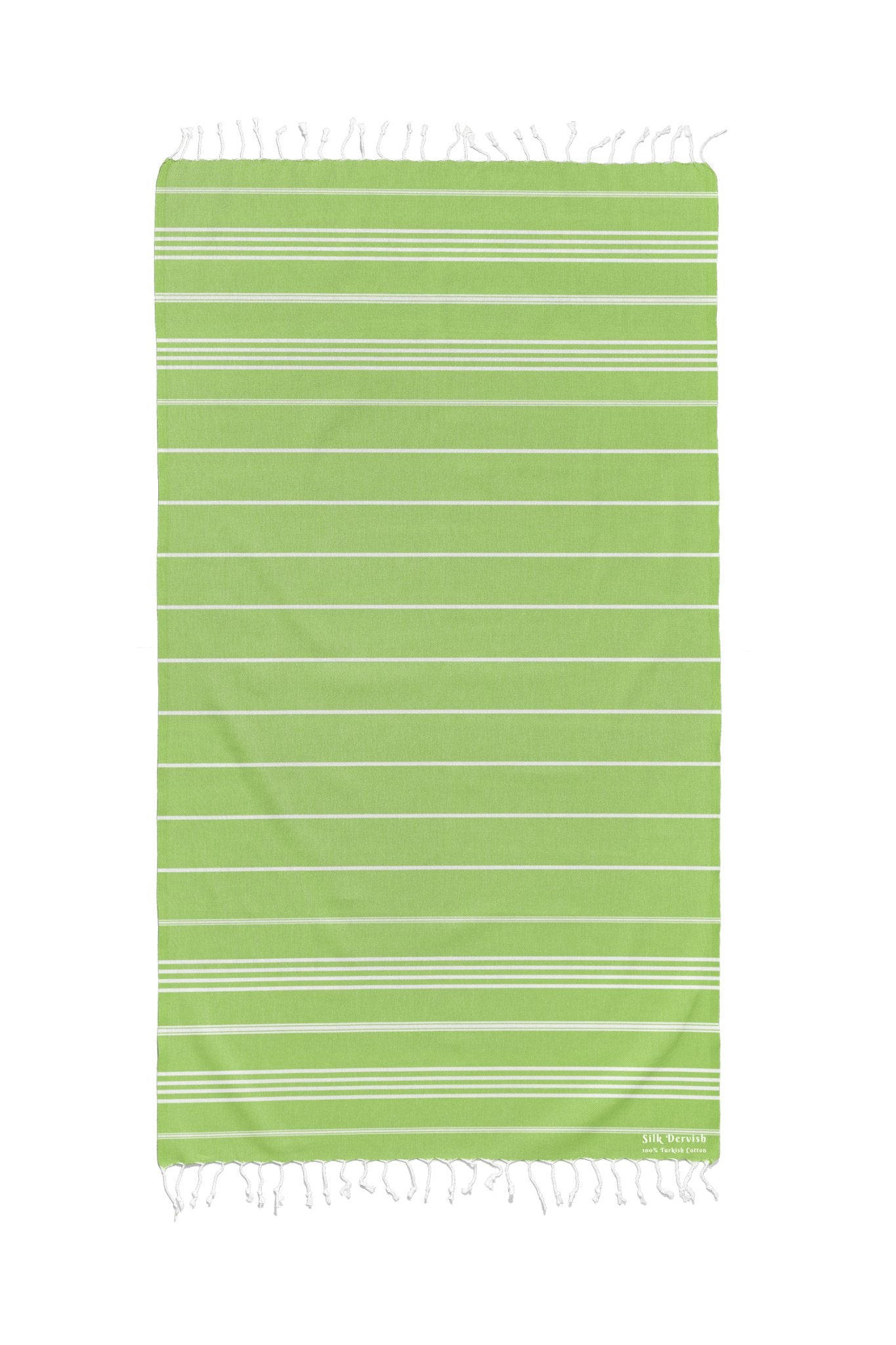 Classic Sultan Lime Turkish Towel - Silk Dervish Turkish Towels Gold Coast Australia