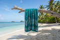 Trio Turkish Towel Mint Silk Dervish Turkish Cotton Towels