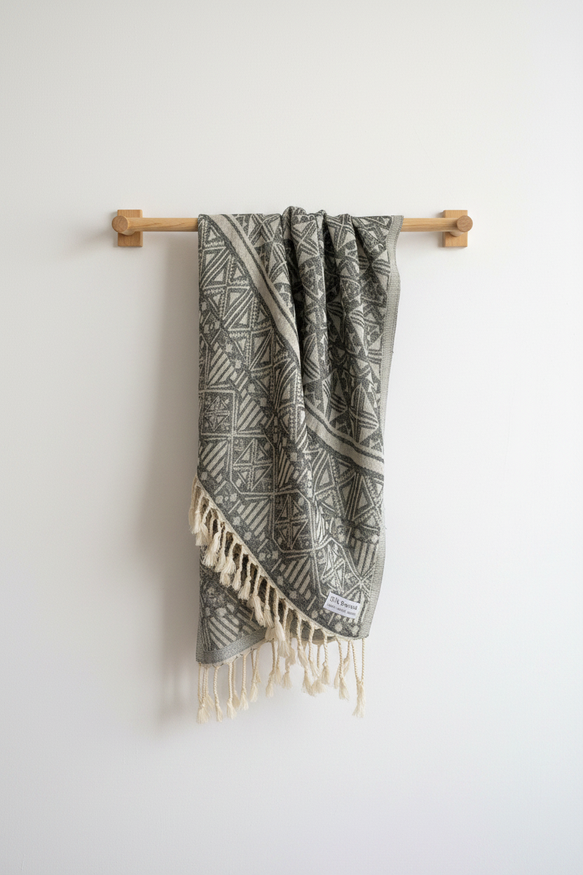 Odense Turkish Towel Black Silk Dervish Turkish Cotton Towels
