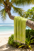 Trio Turkish Towel Lime Silk Dervish Turkish Cotton Towels
