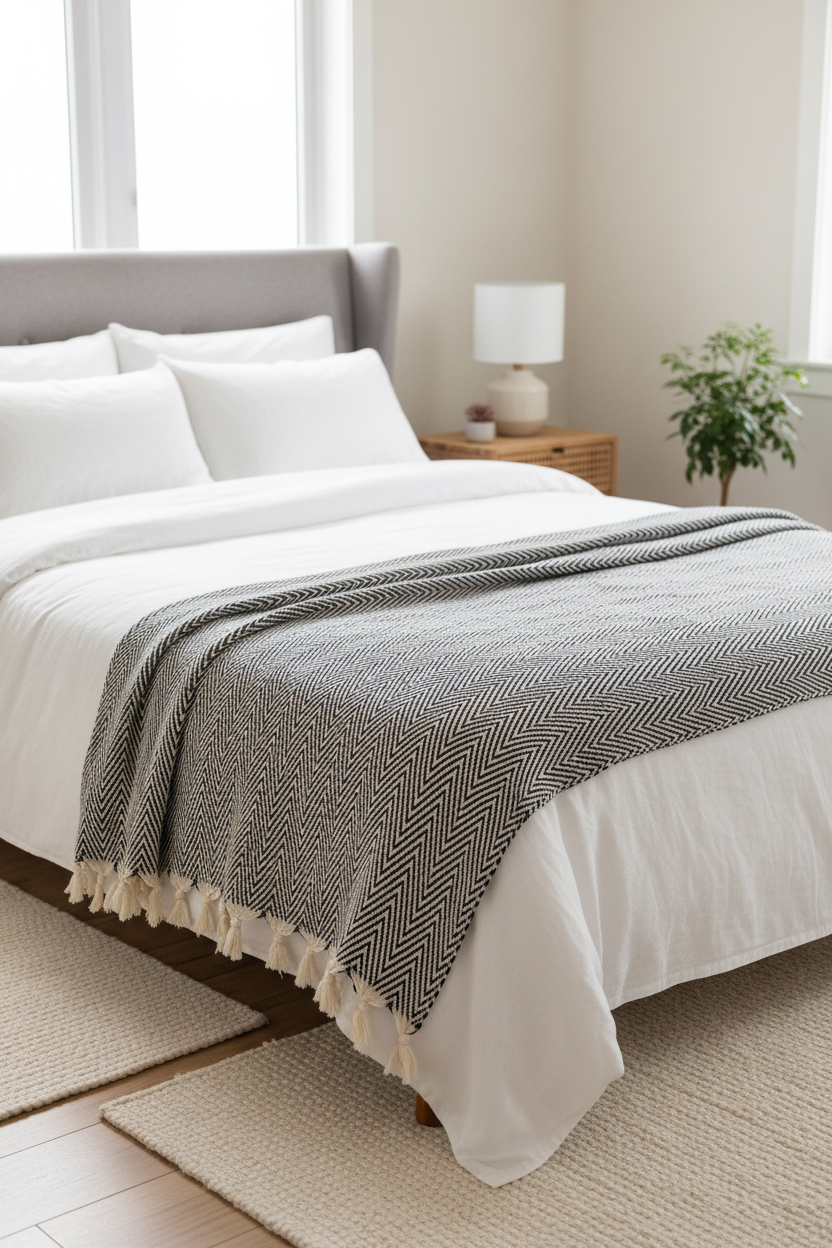 Manolia Blanket XL Silk Dervish Turkish Cotton Towels