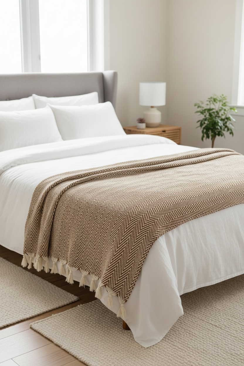Manolia Blanket XL Silk Dervish Turkish Cotton Towels
