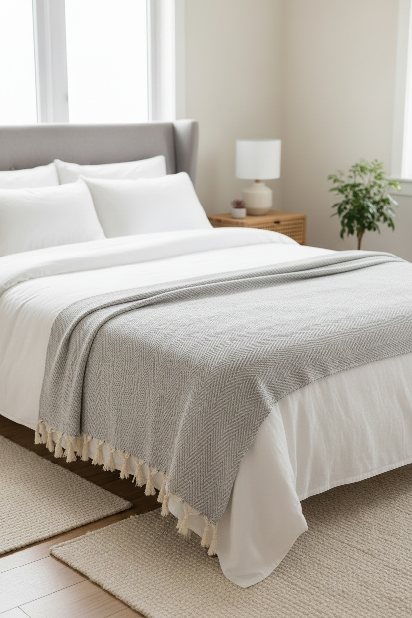 Manolia Blanket XL Silk Dervish Turkish Cotton Towels