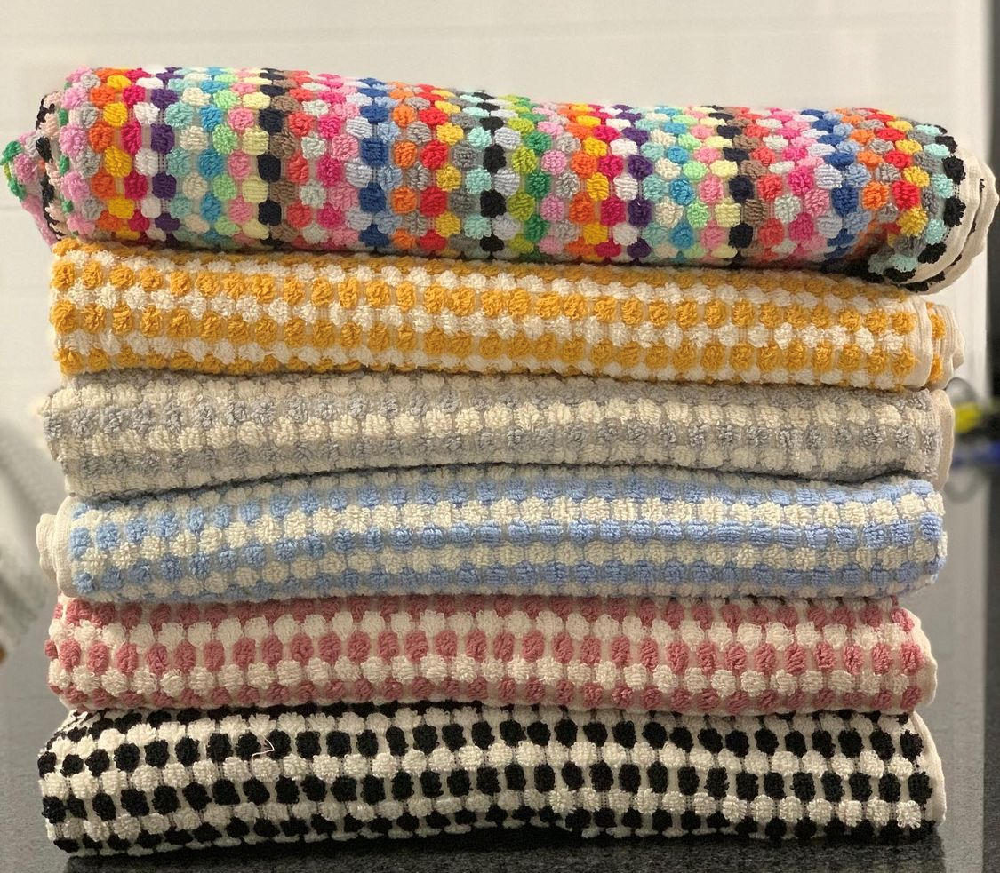 Hand Towel Pompom Turkish Terry Towel Silk Dervish Turkish Cotton Towels
