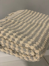 Load image into Gallery viewer, Pompom Turkish Bath Terry Towel Light Grey Silk Dervish Turkish Cotton Towels

