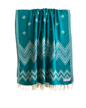 Load image into Gallery viewer, Trio Turkish Towel Mint Silk Dervish Turkish Cotton Towels
