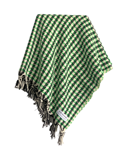 Troy Turkish Towel Green Silk Dervish Turkish Cotton Towels