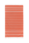Classic Sultan Orange Beach Bath Turkish Towel - Silk Dervish, Turkish Cotton Towel