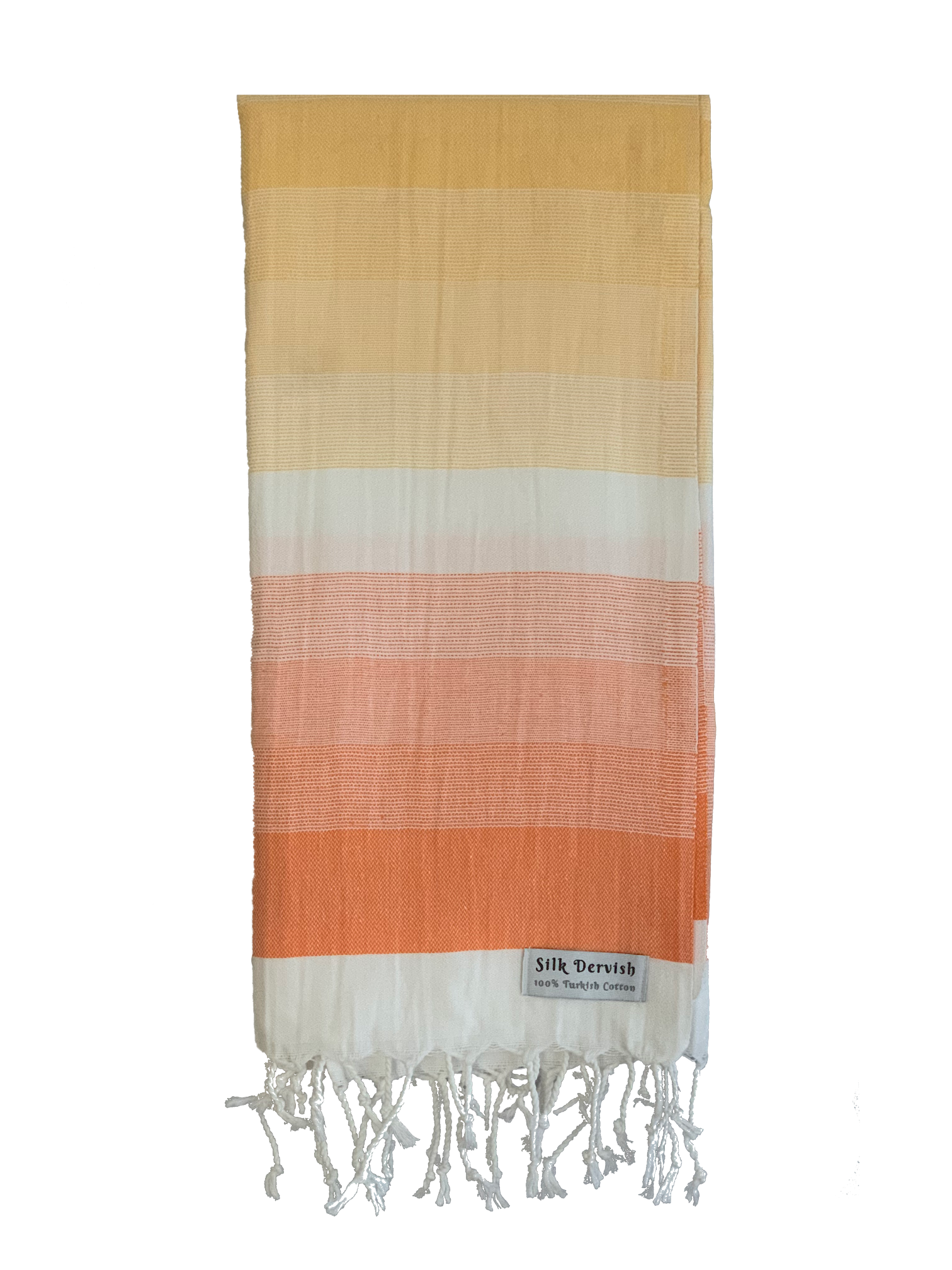 Colourful Orange Turkish Towel Silk Dervish Turkish Cotton Towels