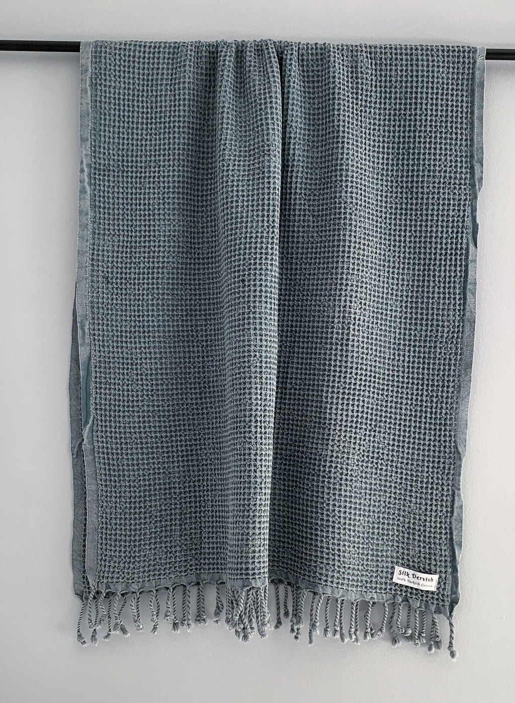 Waffle Turkish Towel Denim Silk Dervish Turkish Cotton Towels